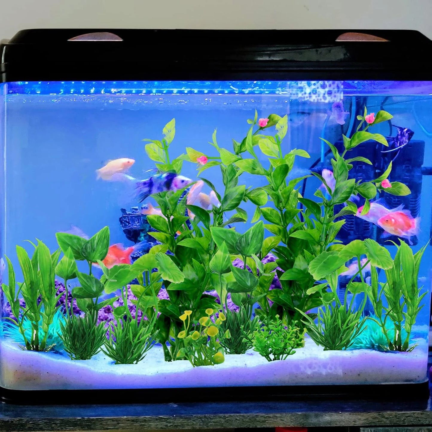 9/10pc Artificial Aquarium Plants