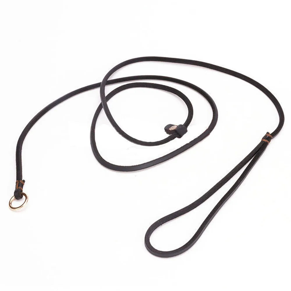 Real Leather Slip Lead