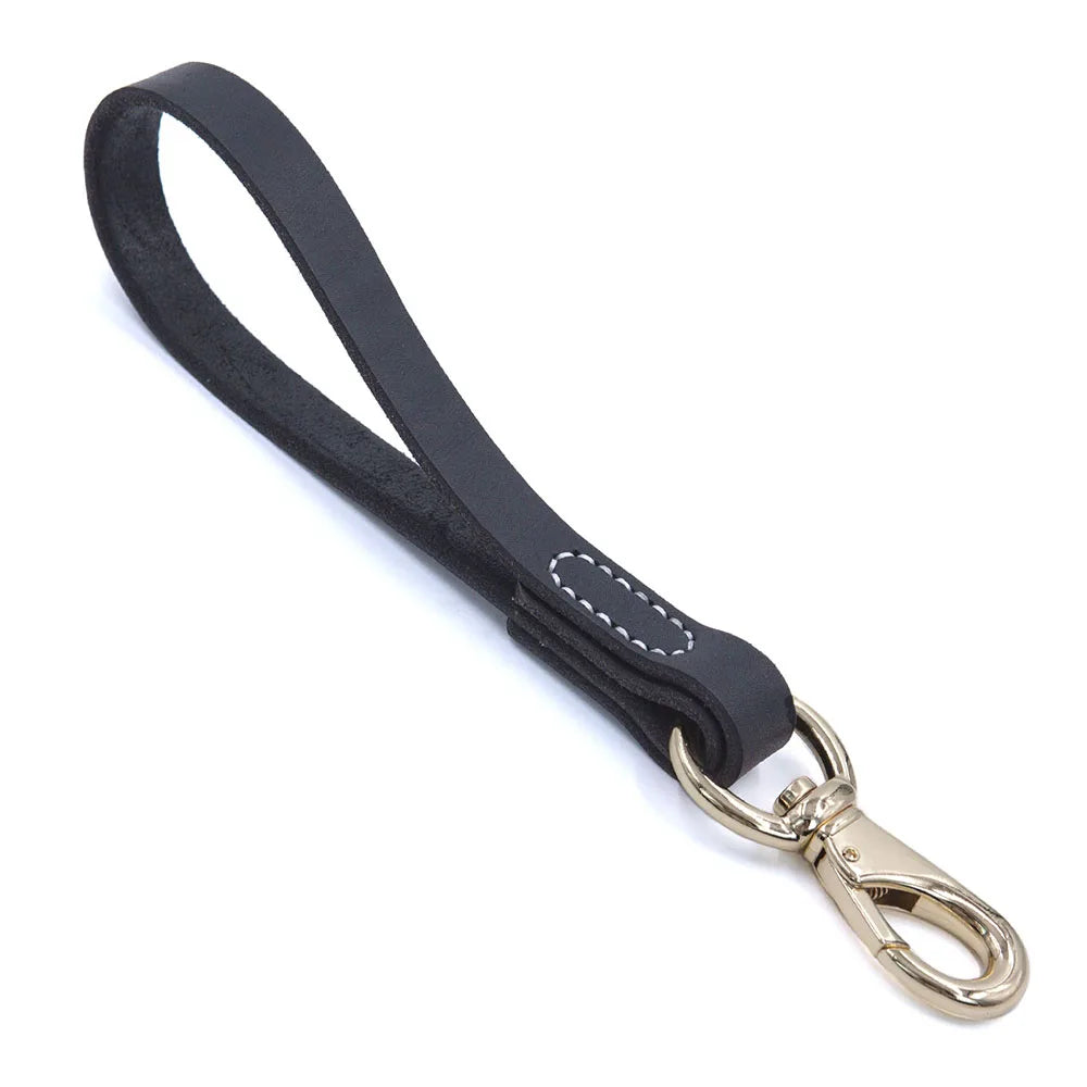 Real Leather Traffic Leash