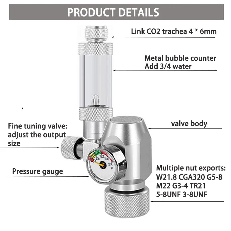 CO2 Pressure Regulator
