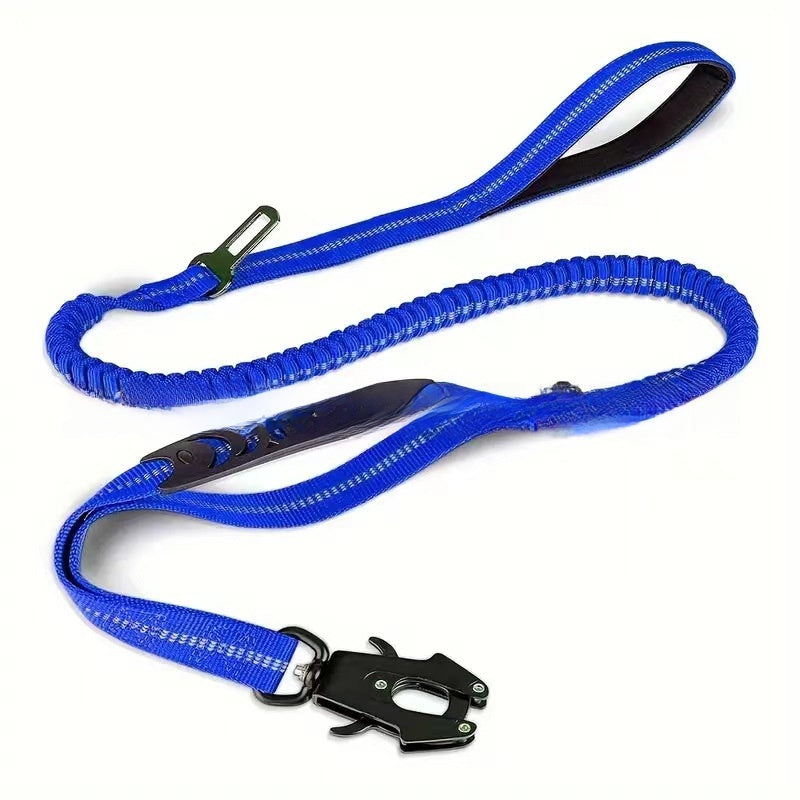 Dog Leash with Seat Belt Clip