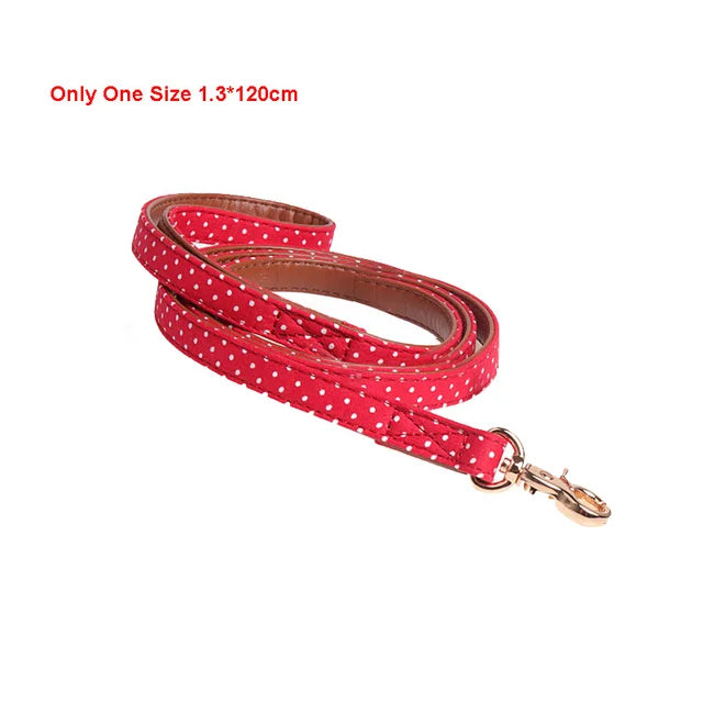 Bandanna/Bow Collar/Leash