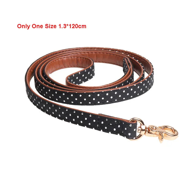 Bandanna/Bow Collar/Leash