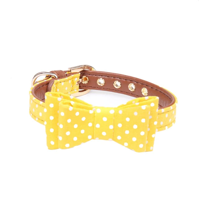 Bandanna/Bow Collar/Leash