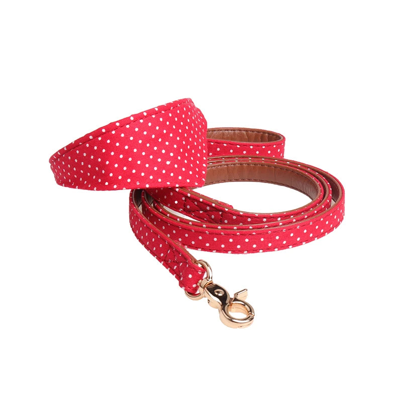 Bandanna/Bow Collar/Leash